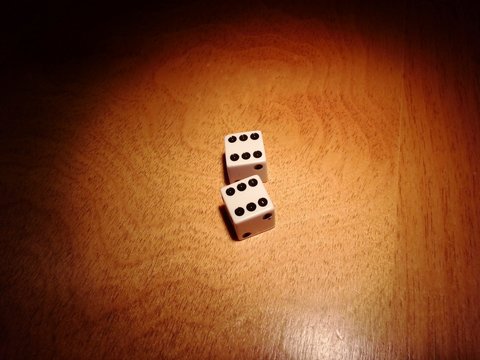 pair of 6's rolled on dice