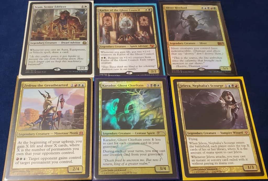 Magic The Gathering Commander Cards