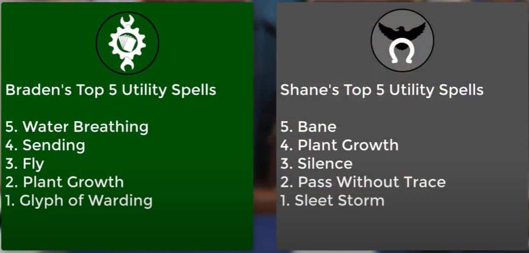 9 Most Underrated Utility Spells in D&D 5E Assorted Meeples