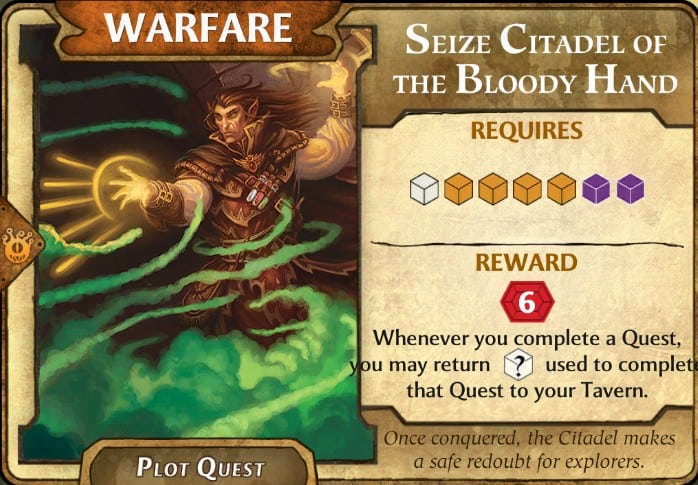 Seize Citadel of the Bloody Hand LOW plot quest