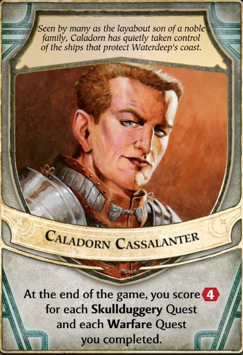 Caladorn Cassalanter Lord of Waterdeep Lord Card