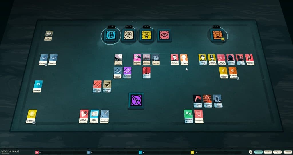 cultist simulator gameplay pic