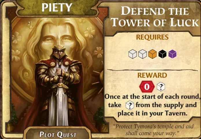 Defend the Tower of Luck LOW plot quest