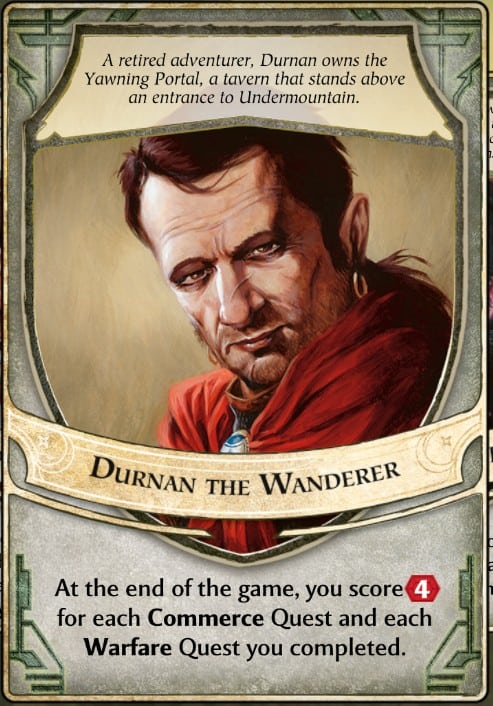 Durnan the Wanderer Lord of Waterdeep Lord Card