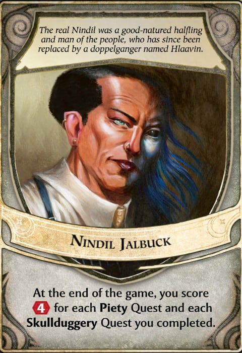 Nindil Jalbuck Lords of Waterdeep Lord Card