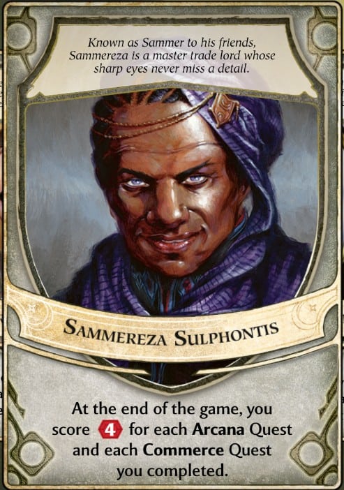 Sammereza Sulphontis Lord of Waterdeep Lord Card