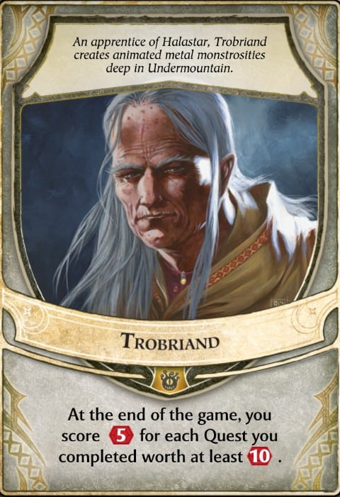 Trobriand Lords of Waterdeep Lord Card