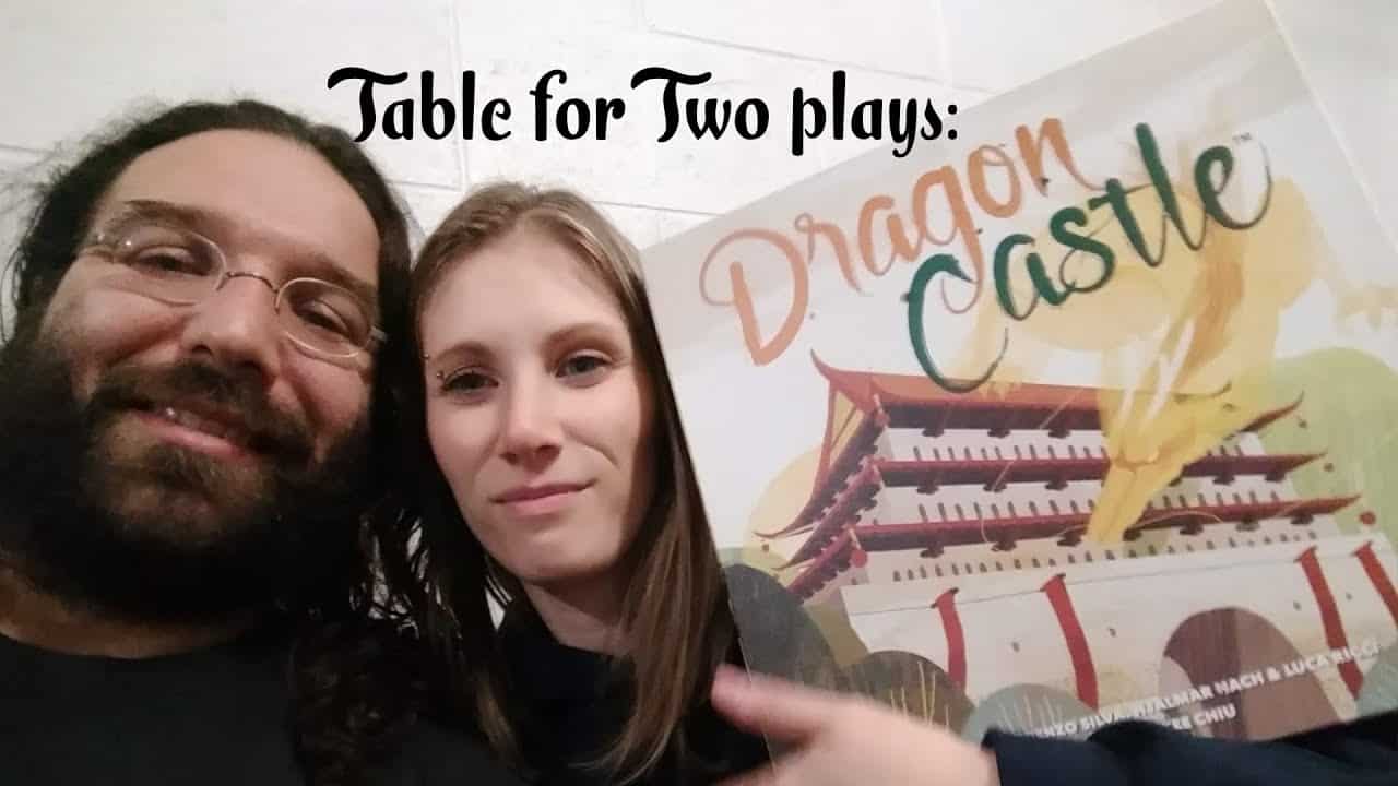 Gaming couple with Dragon Castle