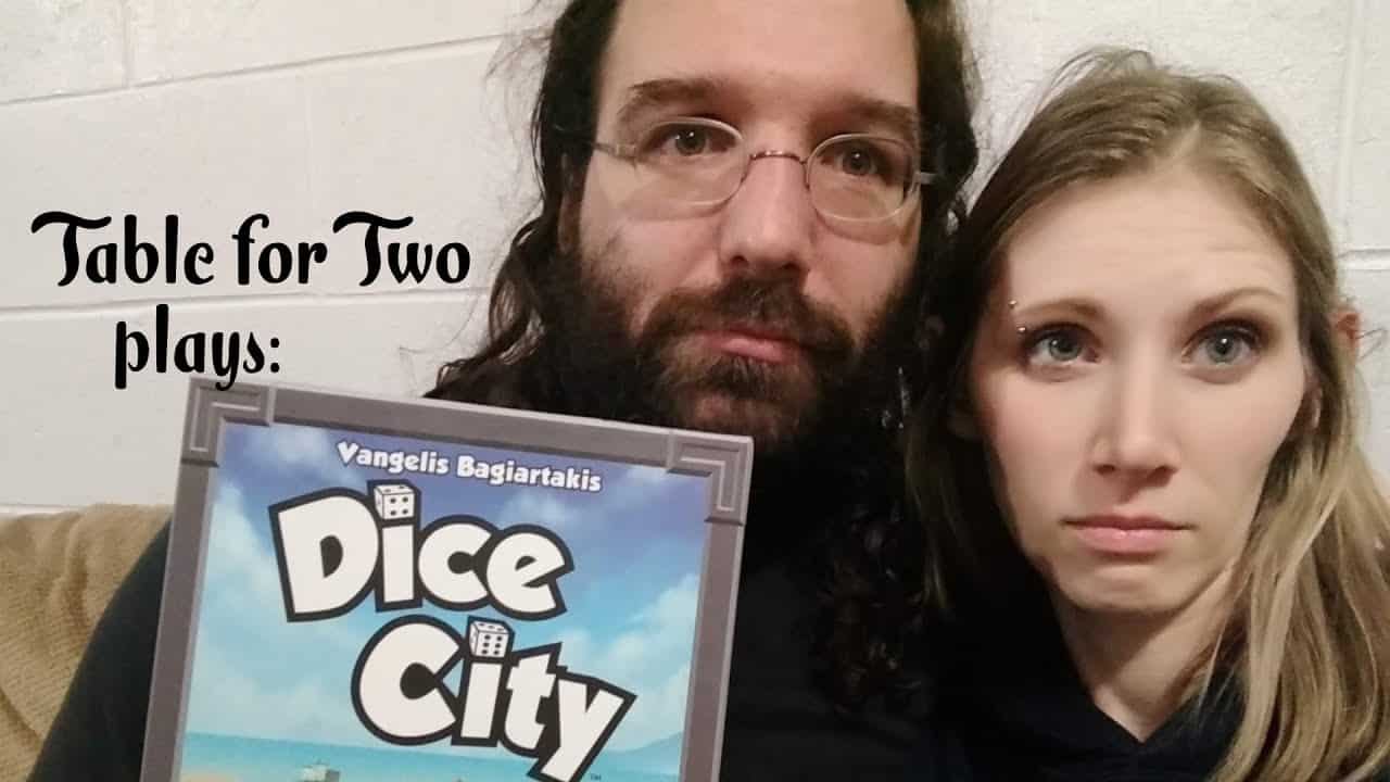 Gaming couple with Dice City
