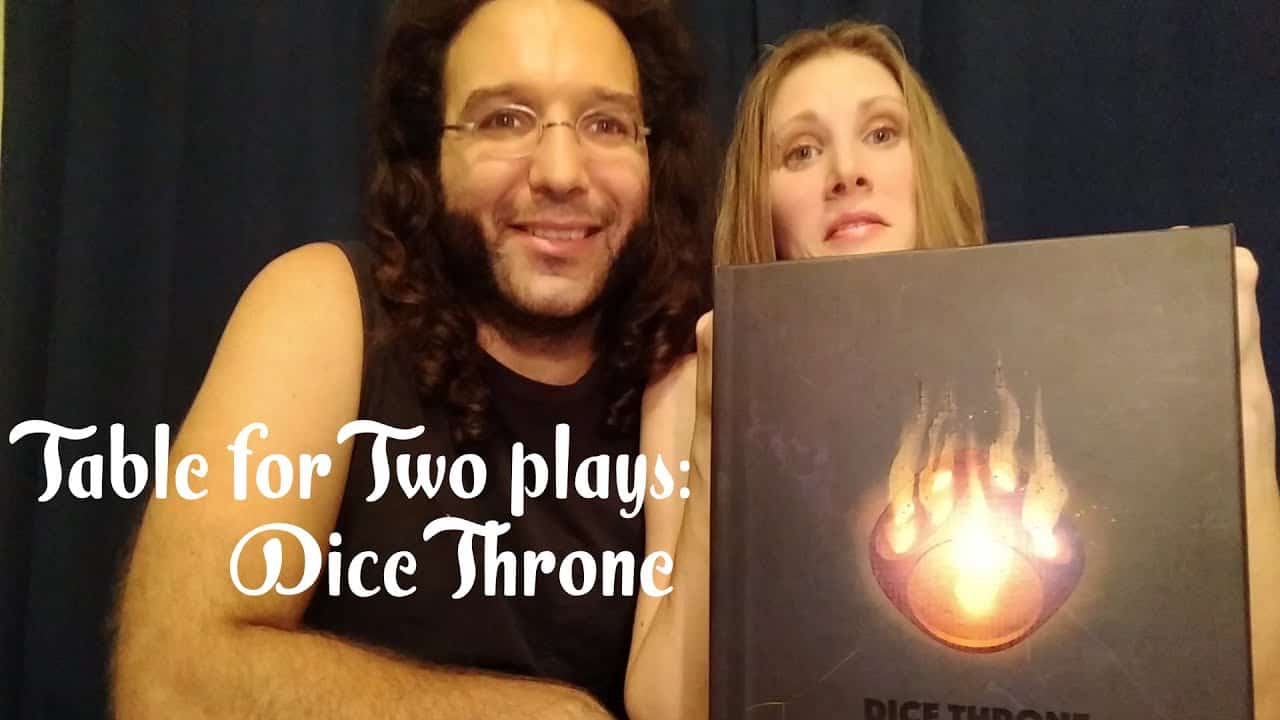 couple playing dice throne