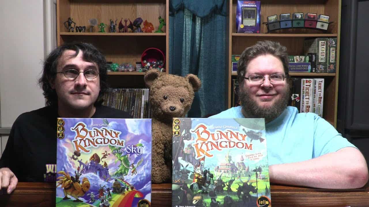 two gamers over Bunny Kingdom