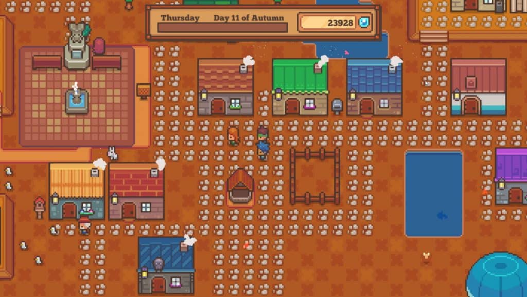 Littlewood video game screenshot autumn