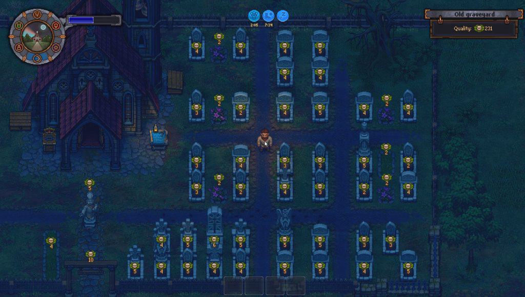 Upgraded Cemetery Graveyard Keeper Screenshot