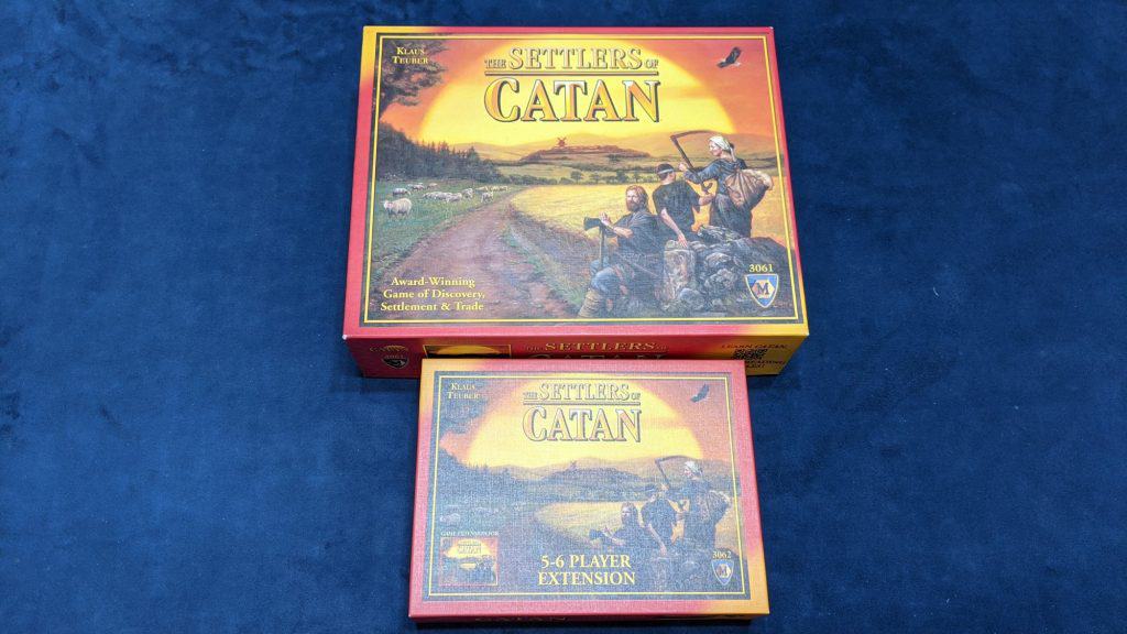 settlers of catan board game and expansion