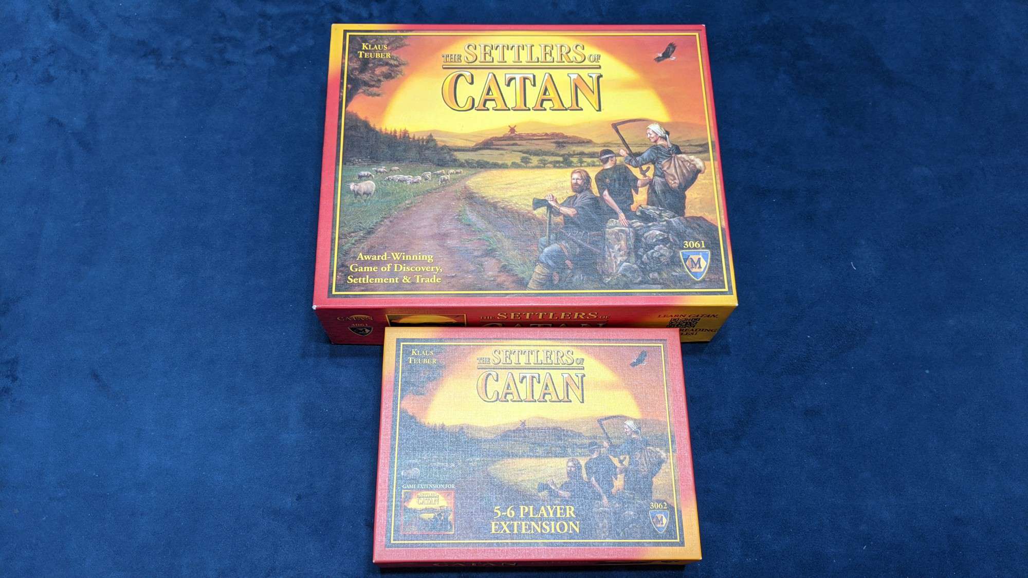 settlers of catan board game and expansion