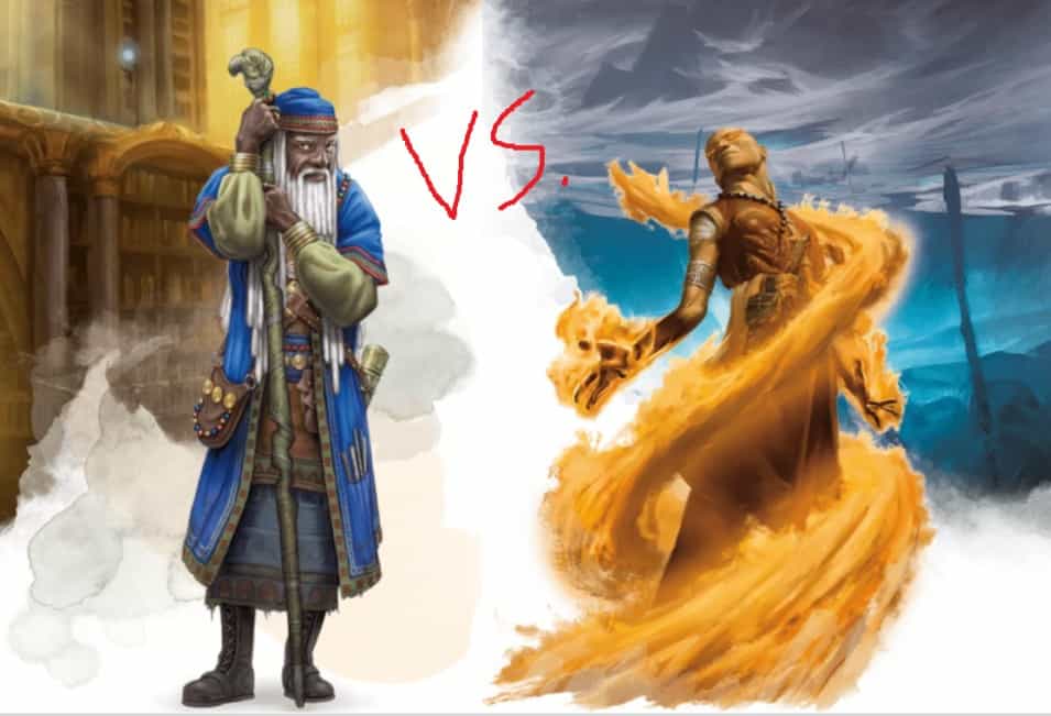 wizard vs. Sorcerer 5E