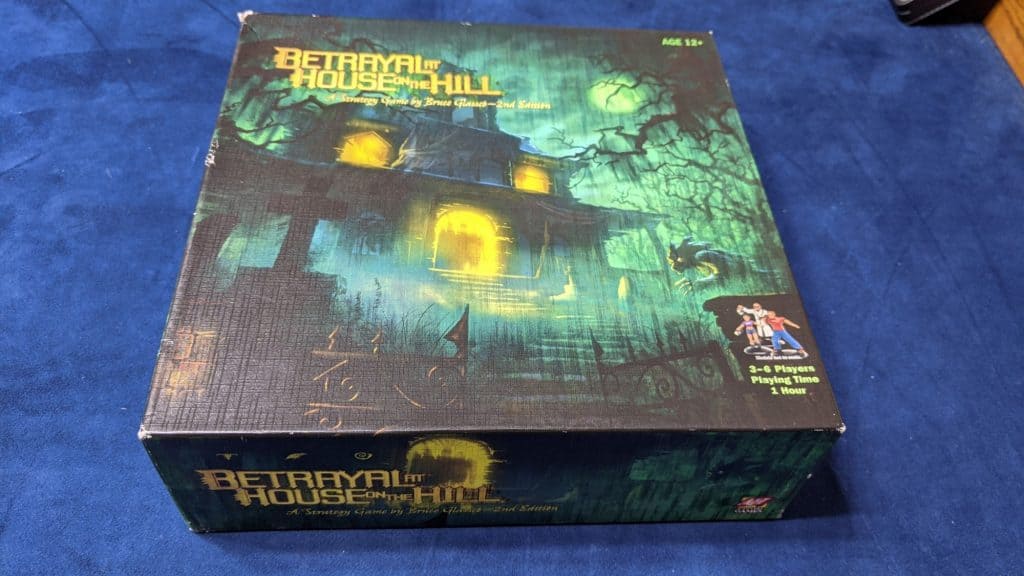 betrayal at house of the hill board game