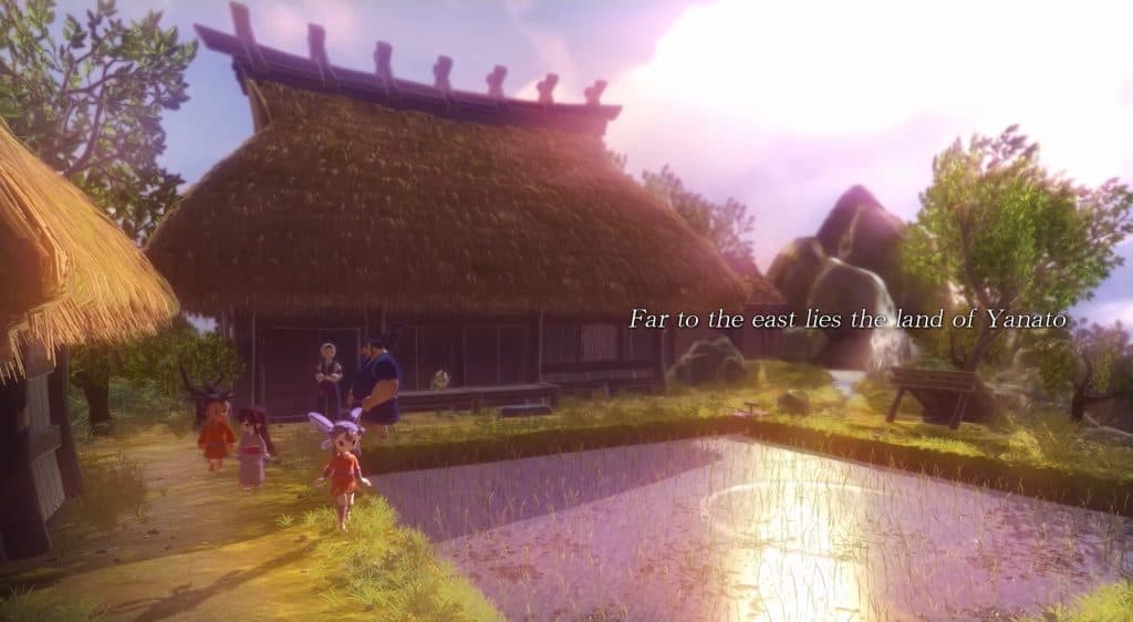 Sakuna video game screenshot