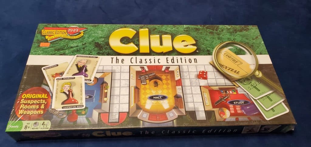 Clue the board game