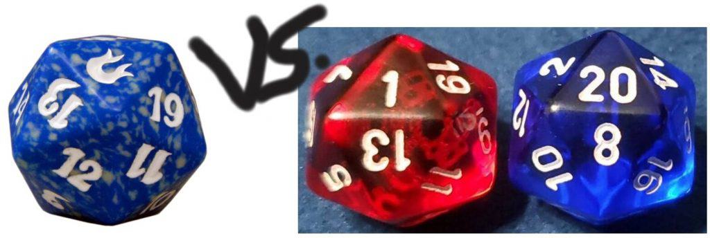 d20 vs spindown dice