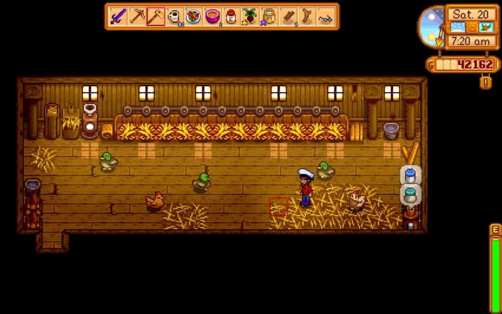 stardew valley chicken coop autofeeder