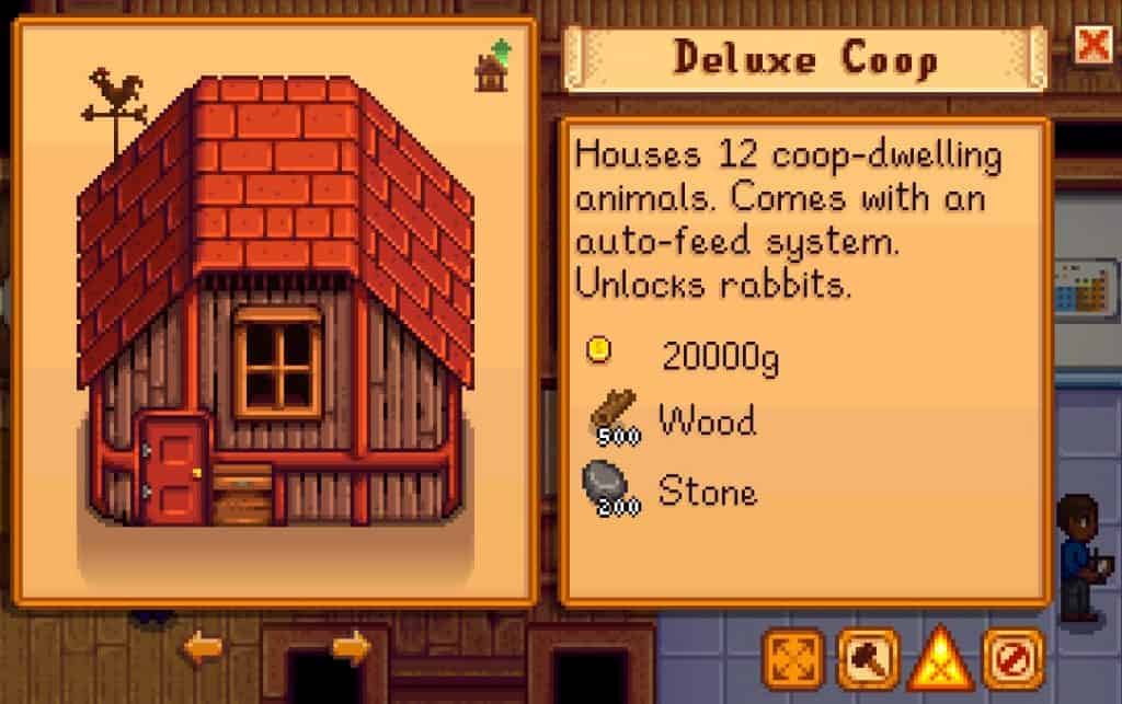 deluxe coop cost stardew valley