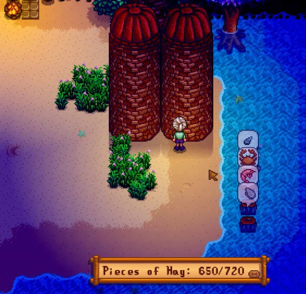 three silo beach stardew valley