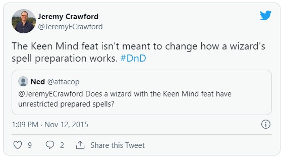 jeremy crawford keen mind rules