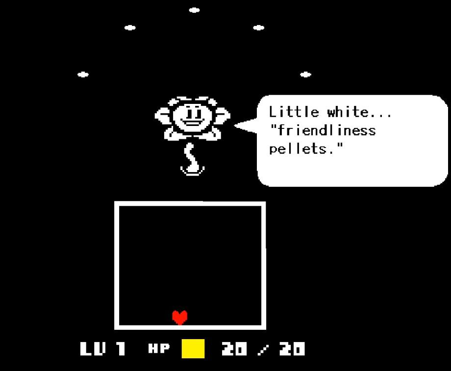 flower lying undertale