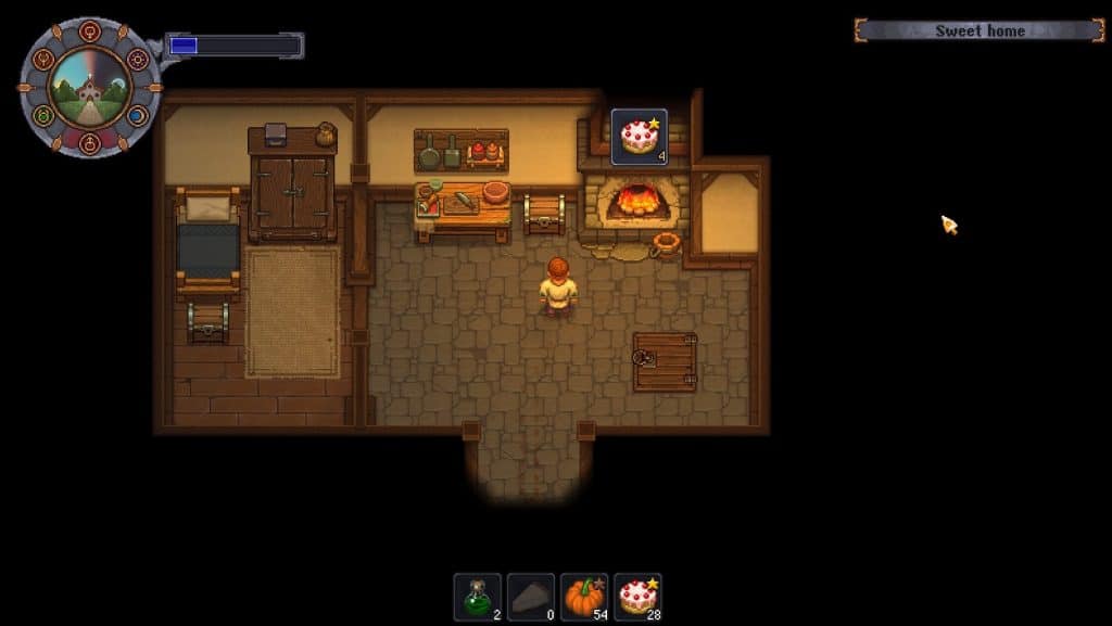 Graveyard Keeper Making Cake