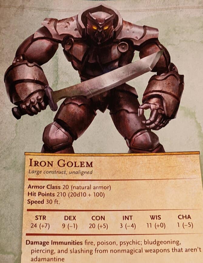 Iron Golem 5E