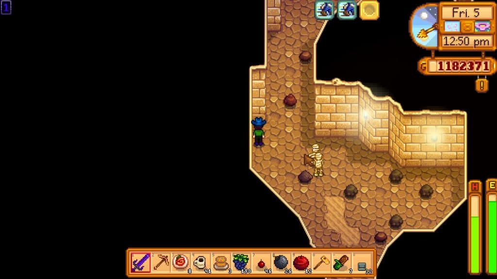 mummies skull cavern stardew valley