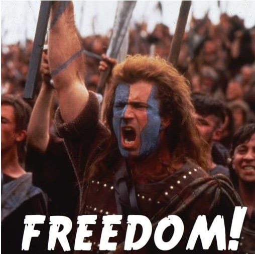 Braveheart freedom speech pic