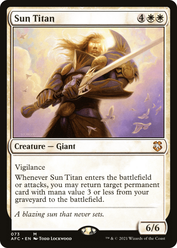 Sun Titan card