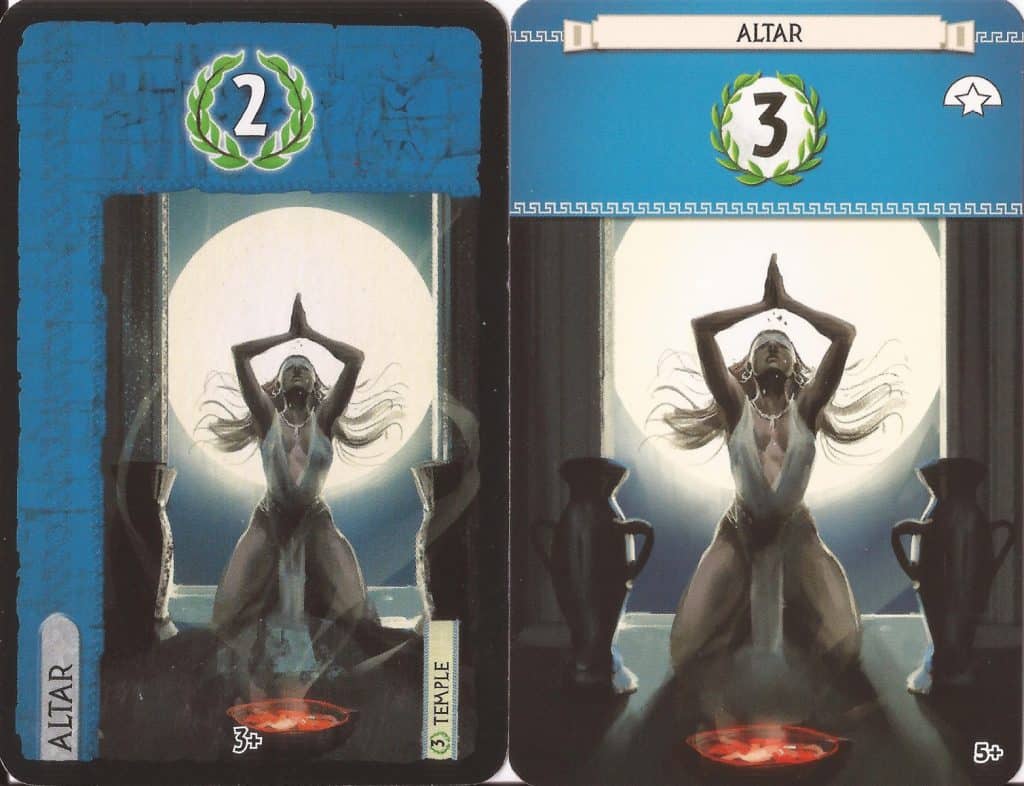 7 Wonders Altar cards