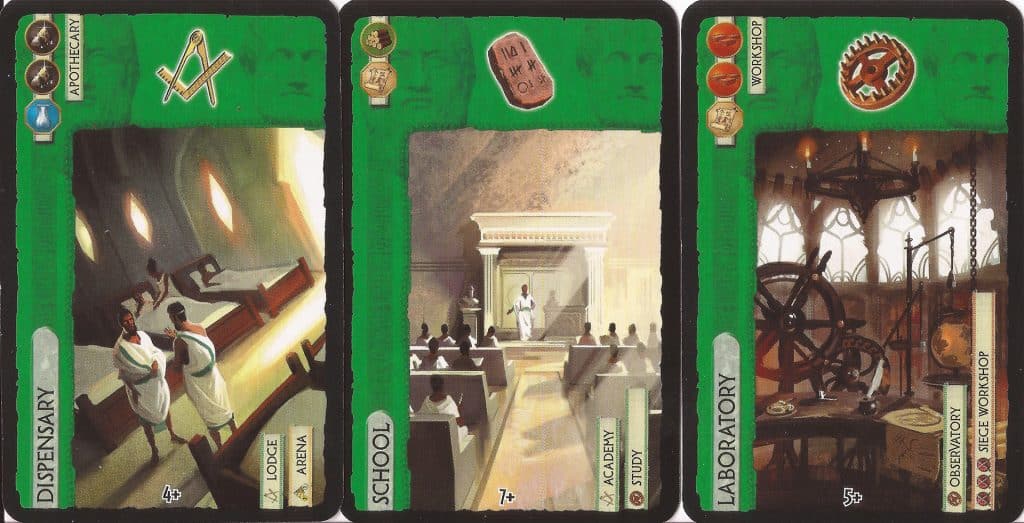 7 Wonders science cards