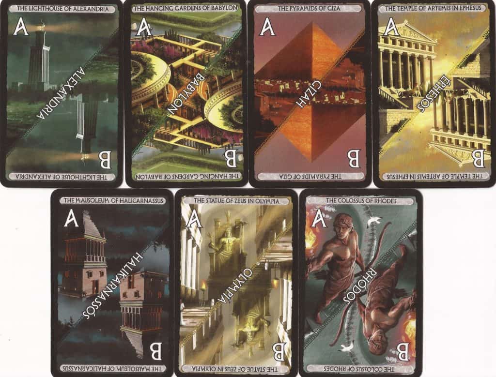 7 Wonders wonder cards