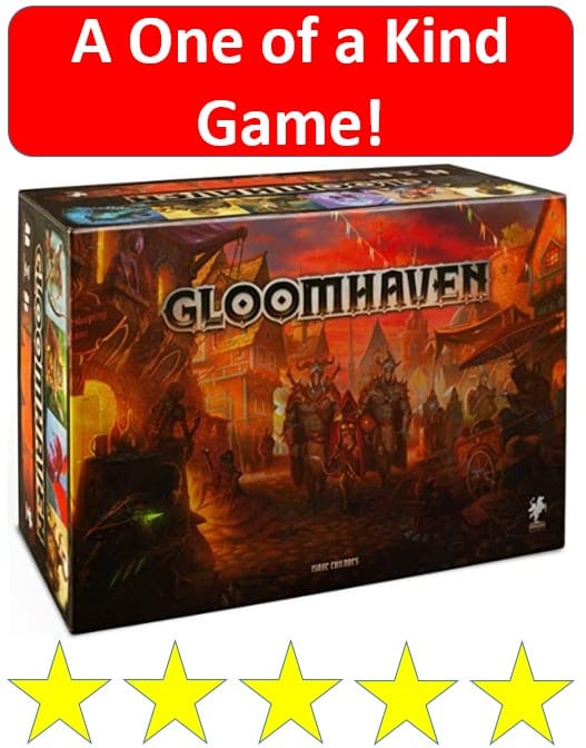 Gloomhaven TTRPG board game