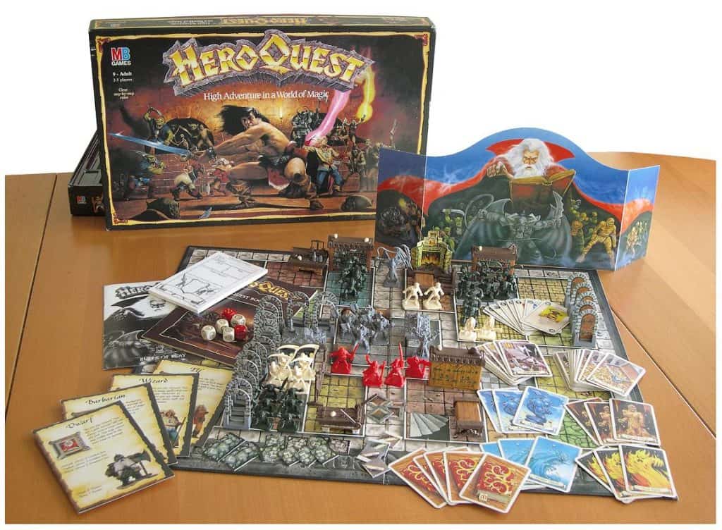 Hero Quest DnD Board Game