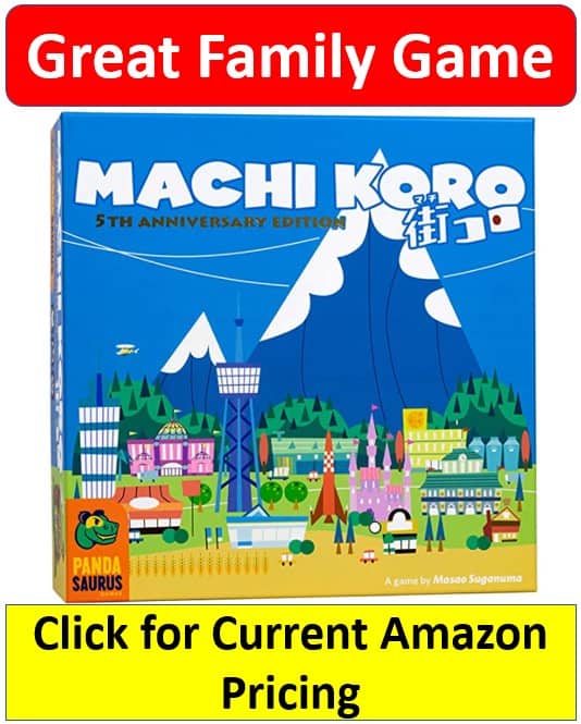 Machi Koro 5th Anniversary Edition board game