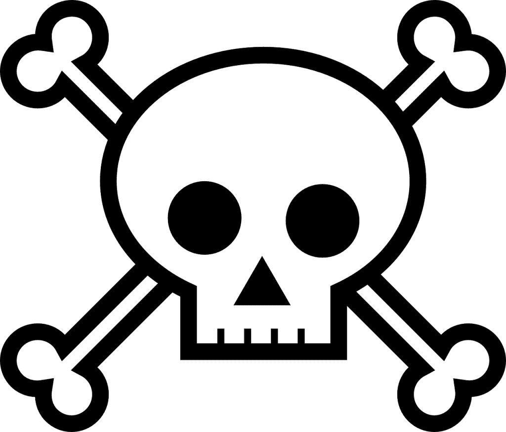 skull and crossbones poison