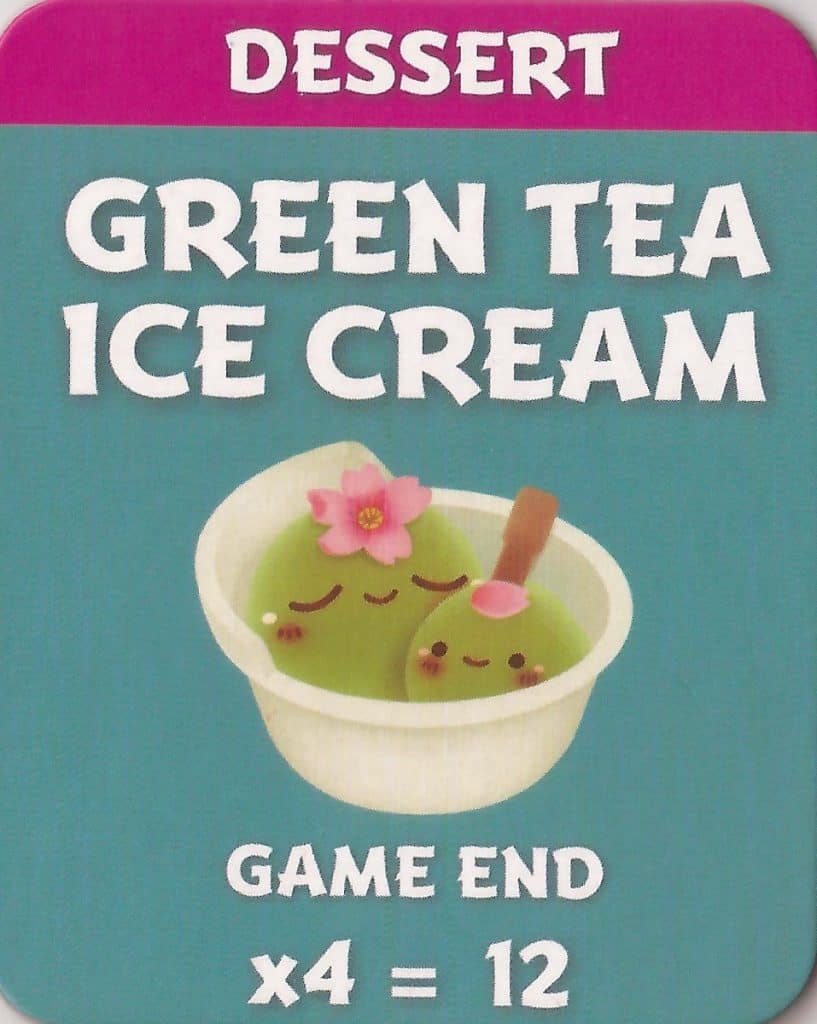 Sushi Go Party Green Tea Ice Cream Dessert tile