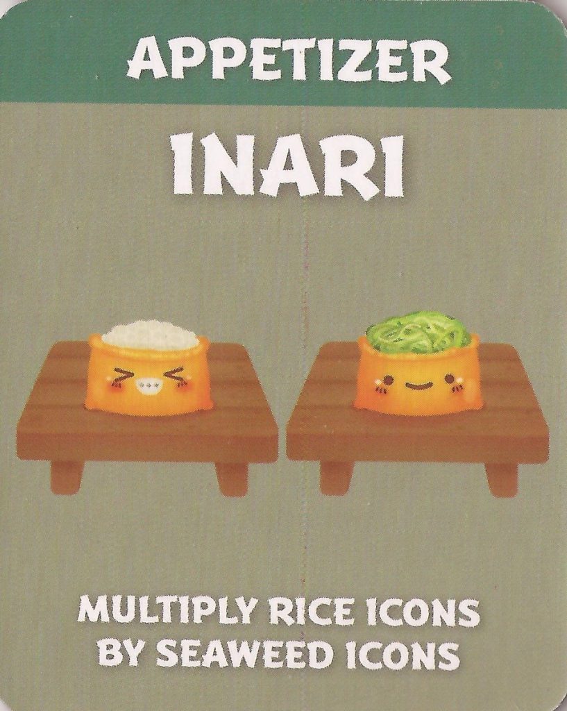 Sushi Go Party Inari Appetizer tile