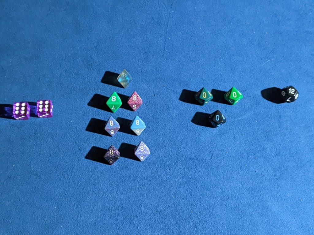 DnD Dice 5E Hit Dice