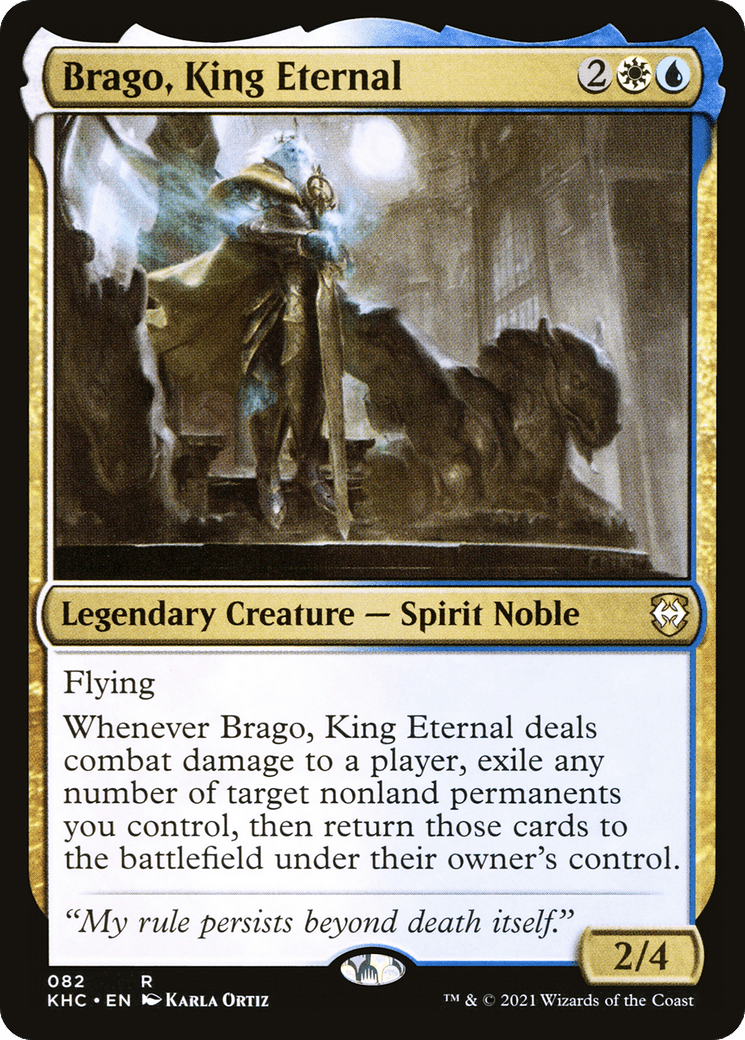 Brago King Eternal MTG card