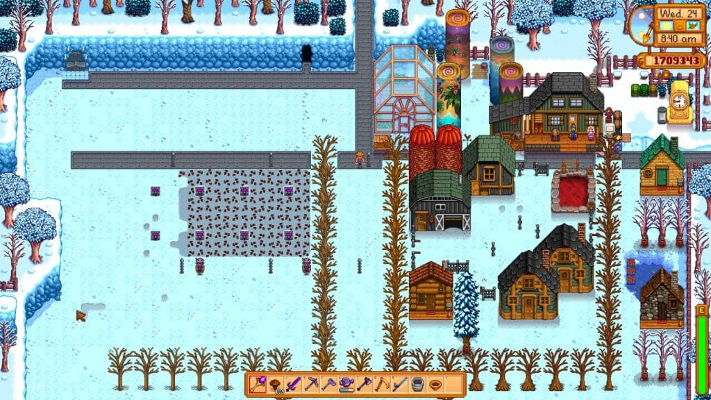 Very Zoomed Out Stardew Valley Screenshot