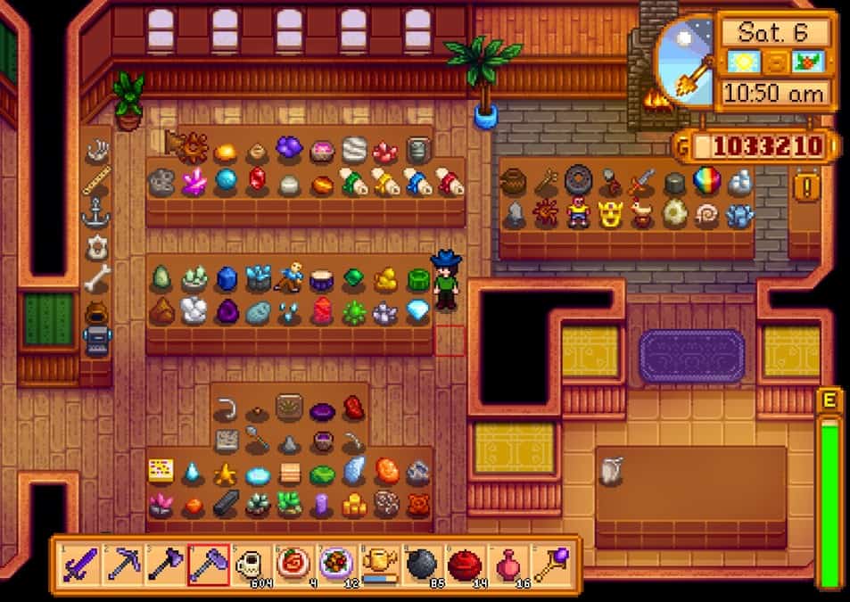 Nearly complete museum collection stardew