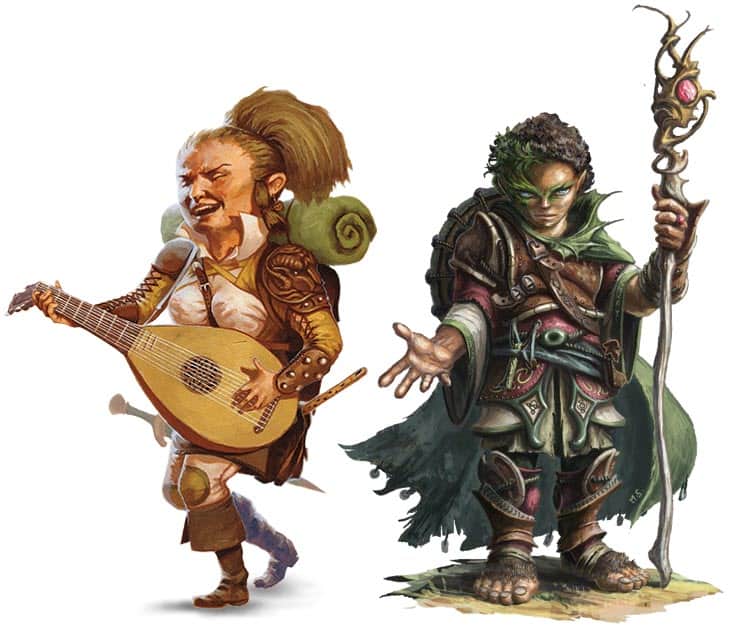 Halfling Adventuring Party