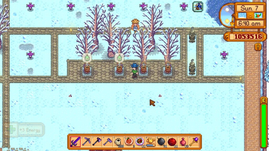 stardew valley winter oak farm