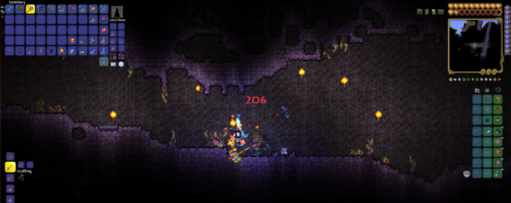 Terraria Demon Altar Pwnhammer pre-hardmode